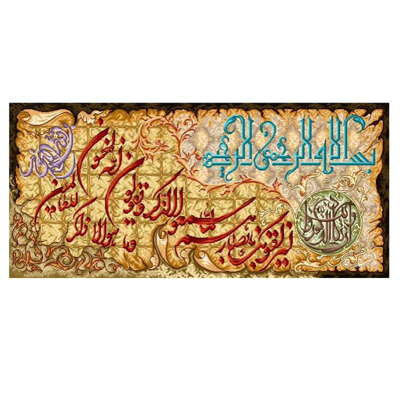 نخ و نقشه تابلوفرش مدل 2247 نخ و نقشه تابلوفرش مدل 2247
