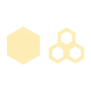 گوشواره طلا 18 عیار زنانه کرابو طرح کندو عسل مدل Kr5273