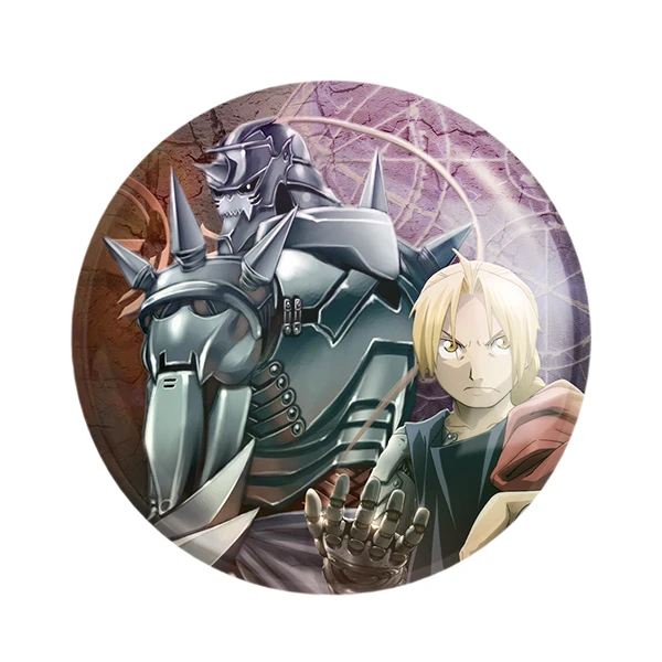 مگنت خندالو طرح ادوارد و آلفونس انیمه کیمیاگر تمام فلزی Fullmetal Alchemist کد 12666
