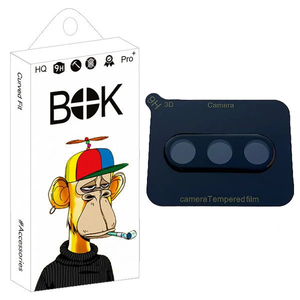 محافظ لنز دوربین بوک مدل 3D مناسب برای گوشی موبایل سامسونگ Galaxy A13