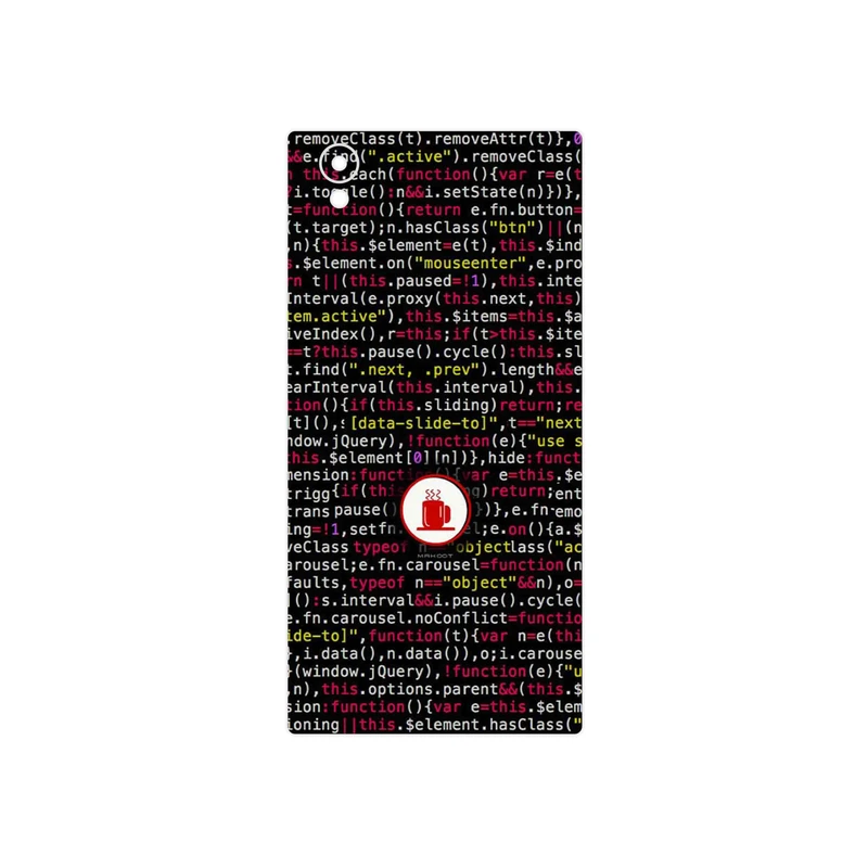 برچسب پوششی ماهوت مدل Programming 1 مناسب برای گوشی موبایل سونی Xperia L1