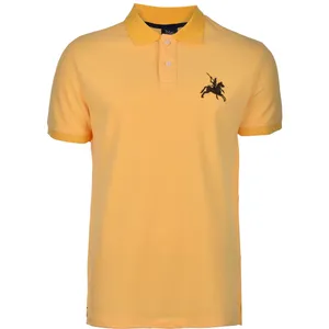 پولوشرت آستین کوتاه مردانه باستان پوش مدل آرکئوشرت رنگ زرد