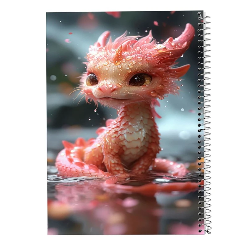 دفتر نقاشی 50 برگ مدوپد مدل اژدها کد DF16787