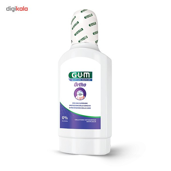 دهانشویه ارتودنسی جی یو ام مدل Ortho حجم 300 میلی لیتر دهانشویه ارتودنسی جی یو ام مدل Ortho حجم 300 میلی لیتر