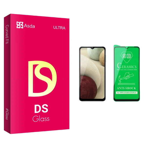 محافظ صفحه نمایش سرامیکی آسدا مدل DS مناسب برای گوشی موبایل سامسونگ Galaxy A12
