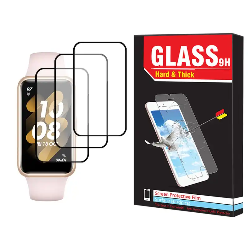 محافظ صفحه نمایش نانو هارد اند تیک مدل NHT مناسب برای ساعت هوشمند هوآوی Watch Band 7 بسته سه عددی