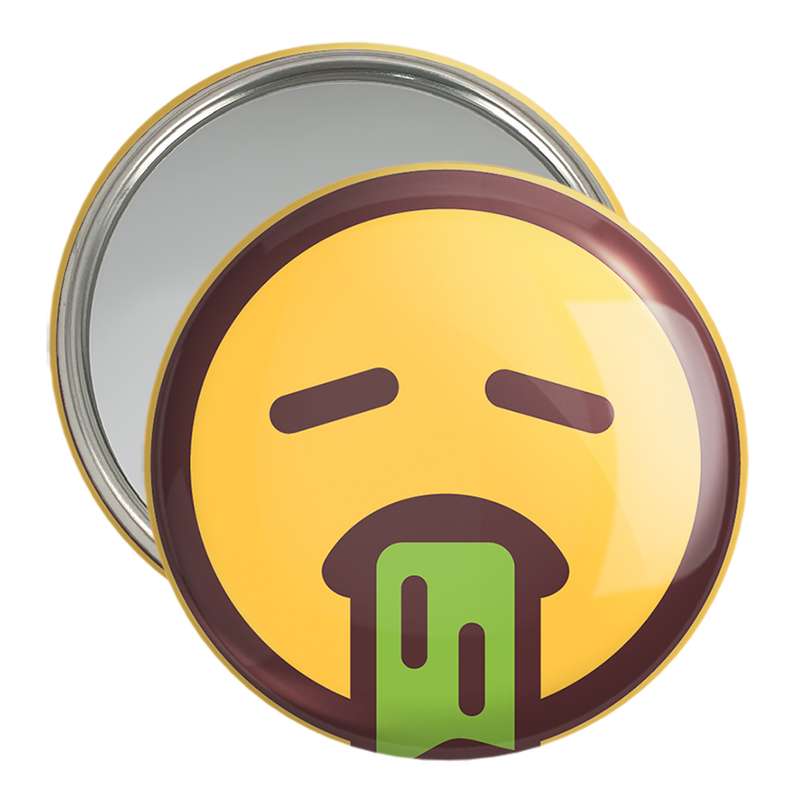 آینه جیبی خندالو مدل ایموجی Emoji  کد 3026