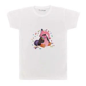 تی شرت بچگانه پرمانه طرح درون بیرون کد pmt.1263