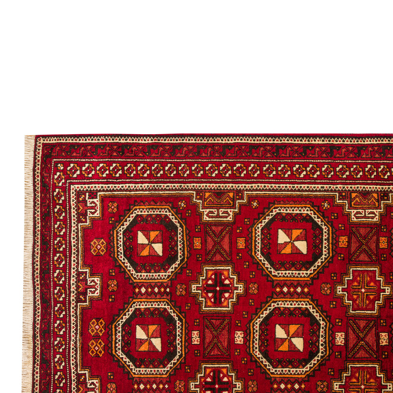 فرش دستبافت سه متری طرح بلوچ  کد  34.2827