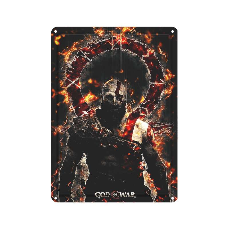 دیوارکوب مدل خدای جنگ کد s 674 god of war