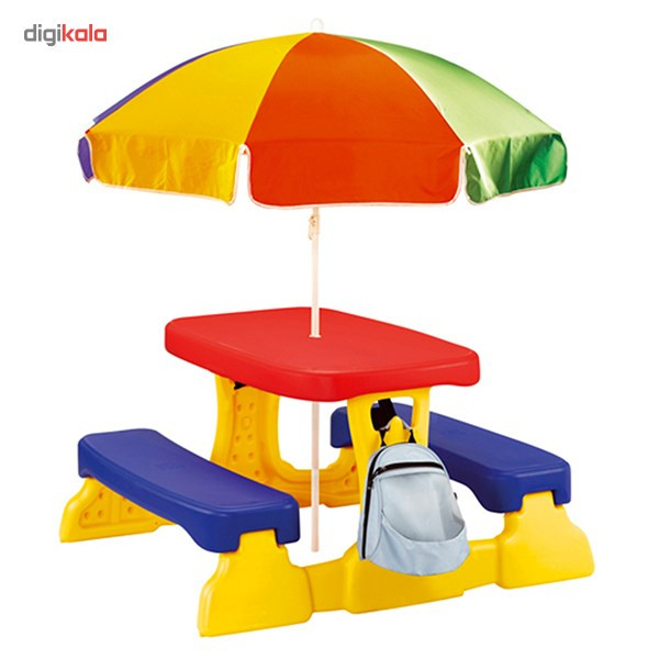 میز و نیمکت گرون آپ مدل Summertime Patio Set میز و نیمکت گرون آپ مدل Summertime Patio Set