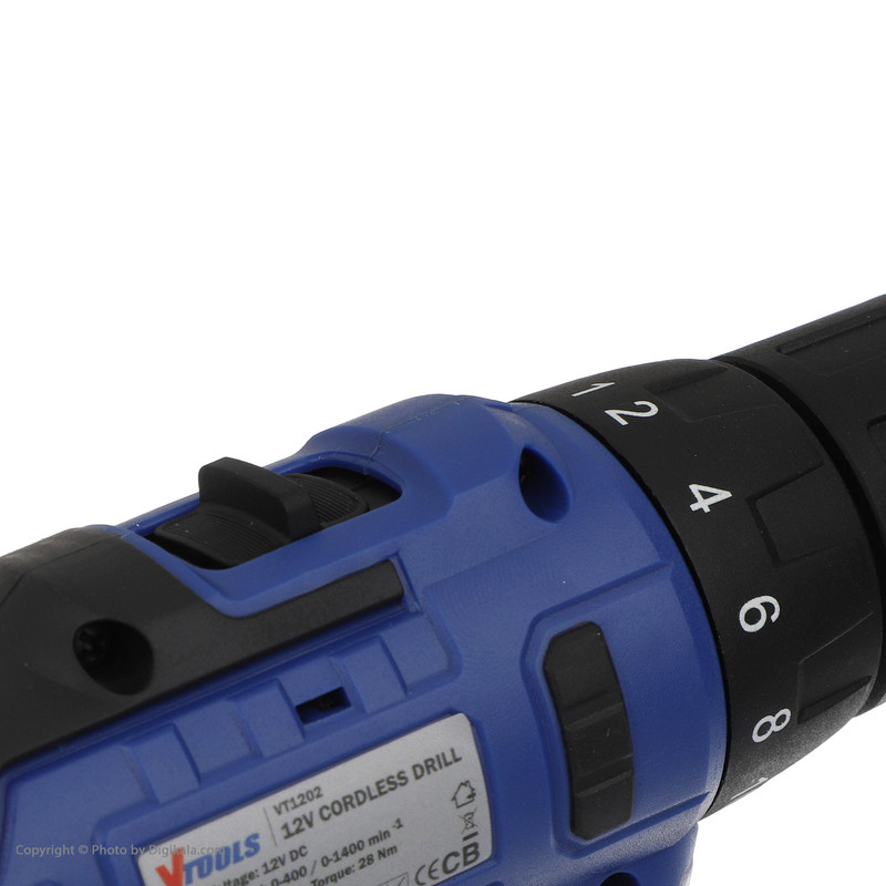 دریل چکشی وی تولز مدل vt1202