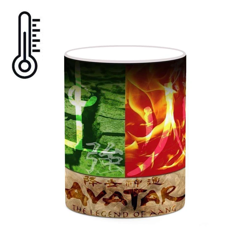 ماگ حرارتی کاکتی مدل کارتون Avatar کد mgh22175