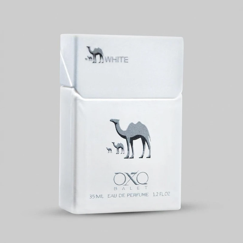 عطر جیبی زنانه اکس بالت مدل camels white با رایحه خنک حجم 35 میلی‌لیتر