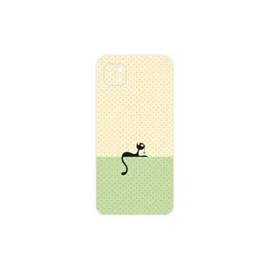 MAHOOT Minimal Internet Cat Icon Cover Sticker for Huawei Nova 7i