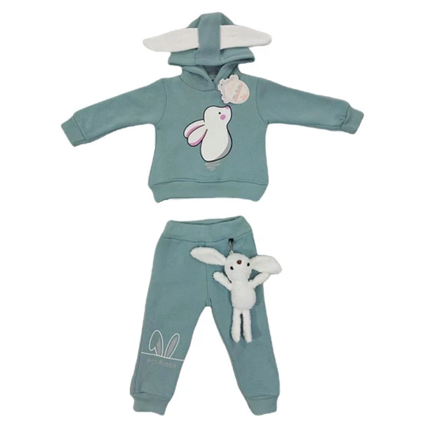  ست هودی و شلوار پسرانه مدل خرگوشی 02