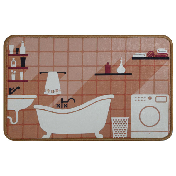 پادری مدل سرویس بهداشتی کد A200 سایز 50x70 سانتی متر