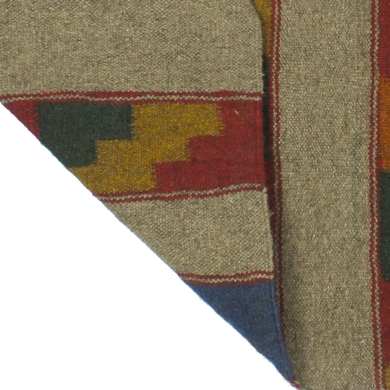 گلیم دستبافت یک متری مدل پادری کد J1624