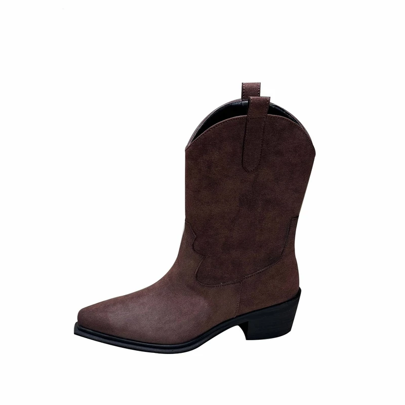 بوت پاشنه دار زنانه مدل موکا