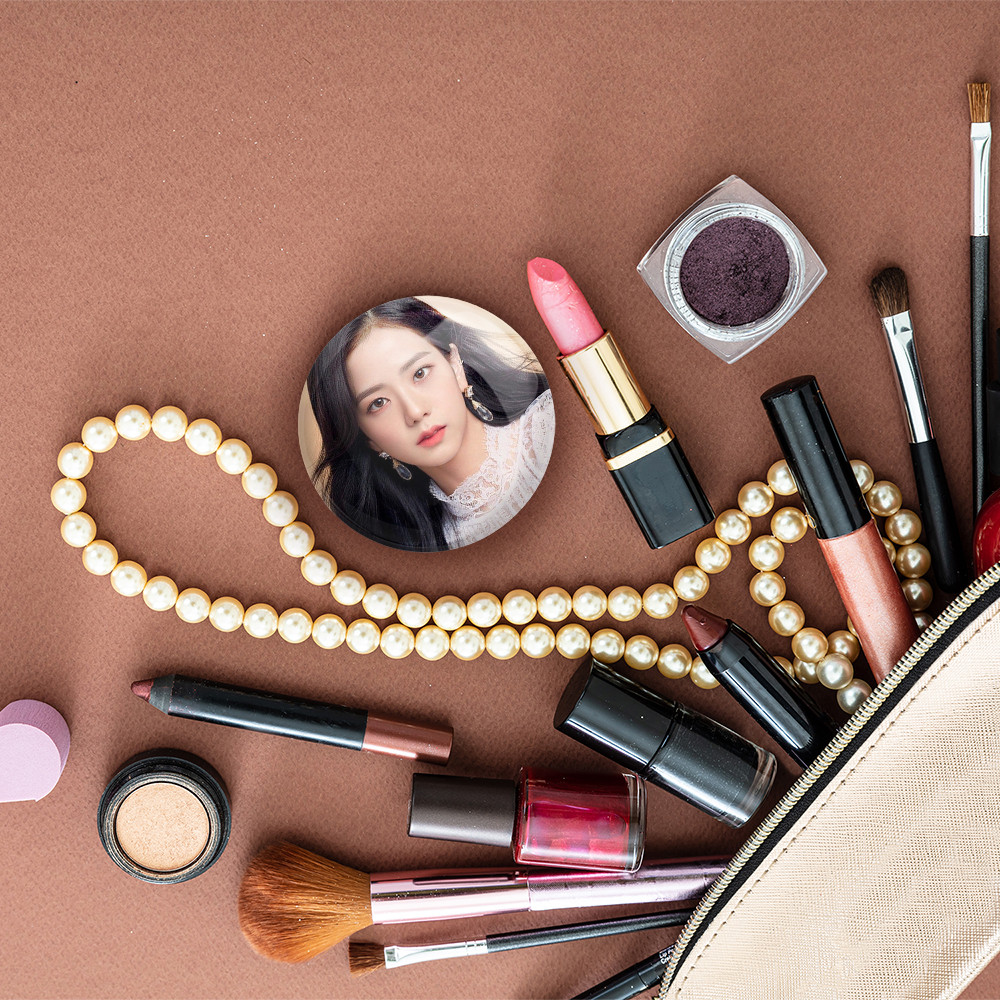 آینه جیبی خندالو مدل جیسو گروه بلک پینک Black Pink  کد 3094