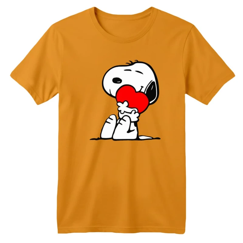 تی شرت آستین کوتاه بچگانه مدل اسنوپی کد ۳