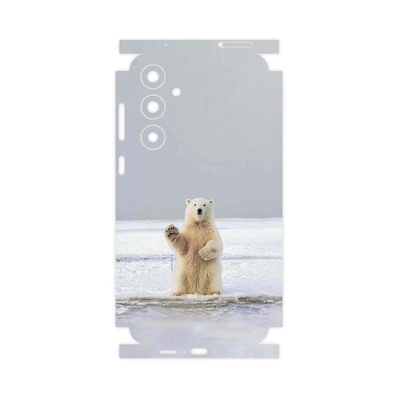 برچسب پوششی ماهوت مدل Polar_bear-FullSkin مناسب برای گوشی موبایل سامسونگ Galaxy A55
