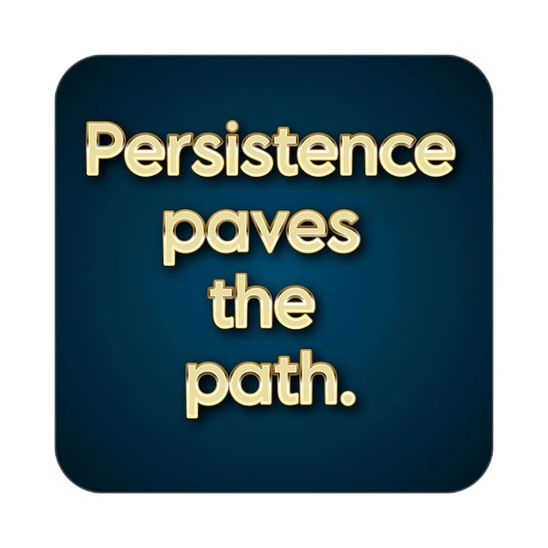 زیر لیوانی کاکتی طرح جملات انگیزشی و مثبت مدل mp24974