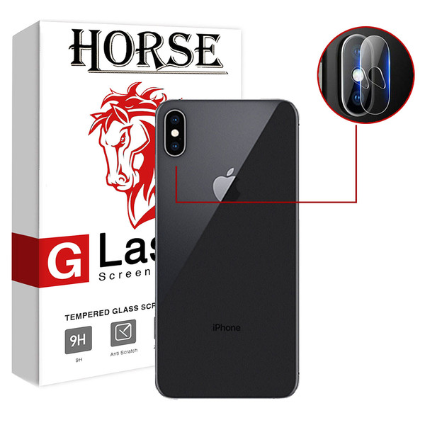 محافظ لنز دوربین هورس مدل  SGL01 مناسب برای گوشی موبایل اپل iPhone X