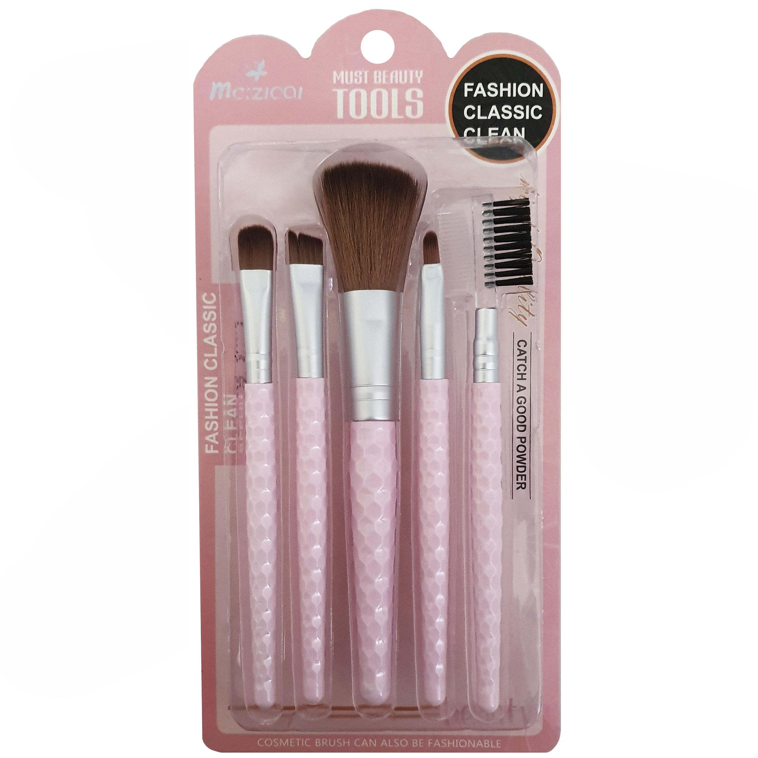 ست برس آرایشی میزیکال مدل 025 مجموعه 5 عددی