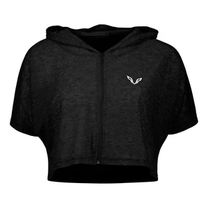 کراپ تی شرت ورزشی آستین کوتاه زنانه نوزده نودیک مدل ts1992 b