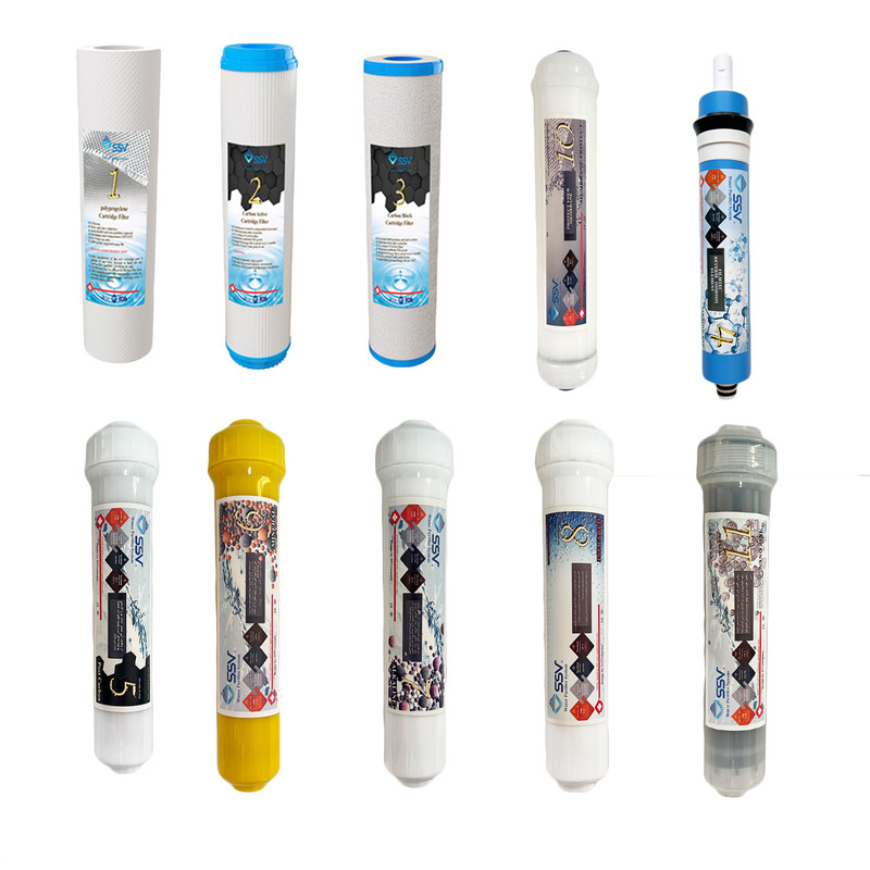 دستگاه تصفیه کننده آب اس اس وی مدل MaxGold N 2W X1055 +3F به همراه شیر دوکاره و فیلتر