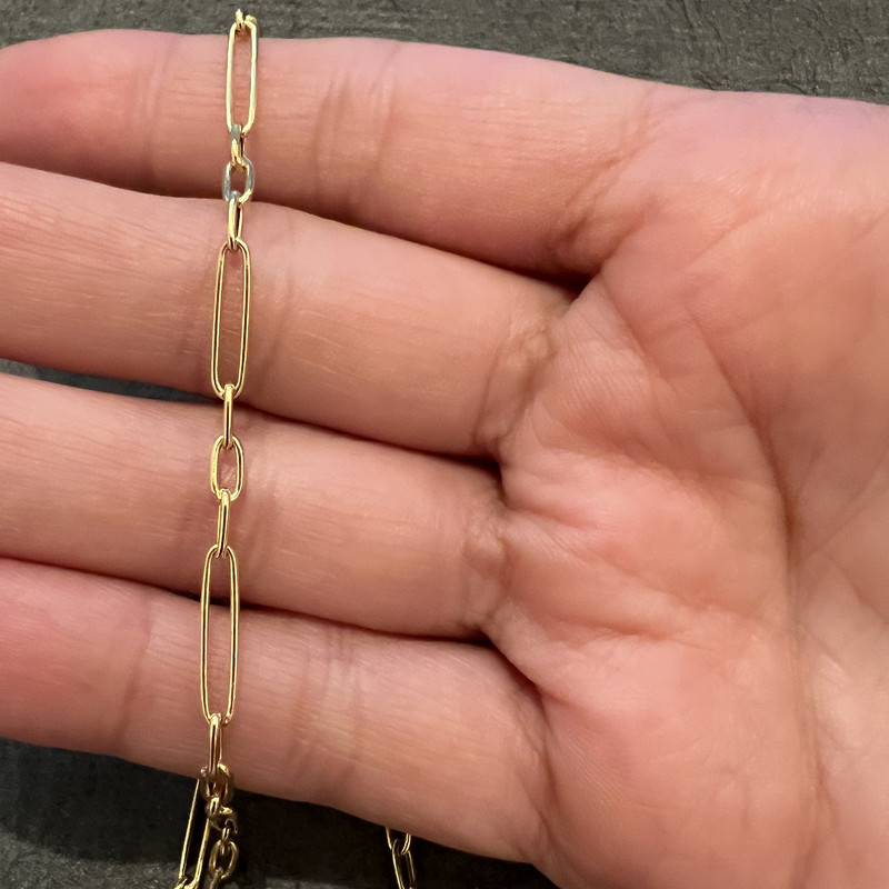 زنجیر طلا 18عیار مردانه دوست خوب مدل dk973