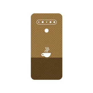MAHOOT Minimal Cup of Coffee Icon Cover Sticker for LG K61