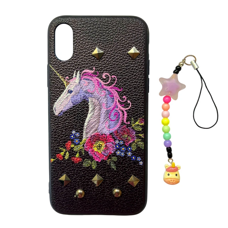  کاور طرح تک شاخ کد A11829 مناسب برای گوشی موبایل اپل iPhone X / Xs  به همراه بند آویز