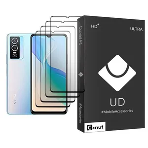 Coconut UDB Glass4 Ceramics Screen Protector For  Y76 5G Pack Of 4