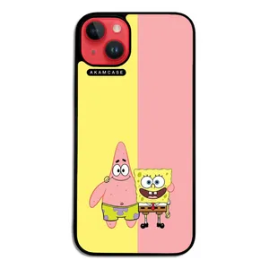 AKAM AMC-WA14PLUS-SPONGE BOB6 Cover For Apple iPhone 14 Plus