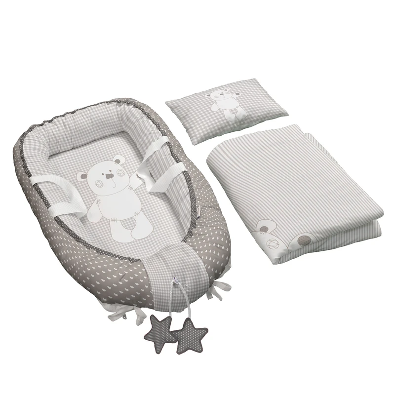 سرویس خواب 3 تکه کودک مامزکیوتی مدل چهل تکهTL37