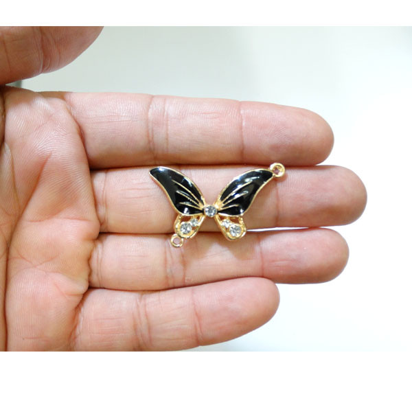 آویز گردنبند دخترانه مدل پروانه کد AG 561