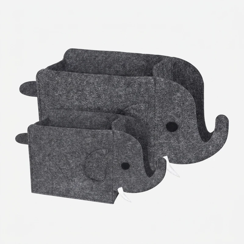جعبه اسباب بازی کودک مدل Elephant بسته 2 عددی