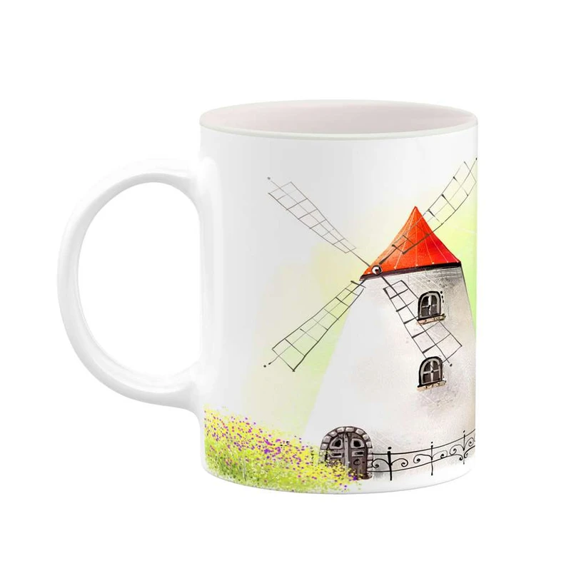 ماگ کاکتی مدل دنیای فانتزی کد mgh18650