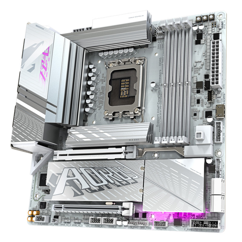 مادربرد گیگابایت مدل Z890M AORUS ELITE WIFI7 ICE