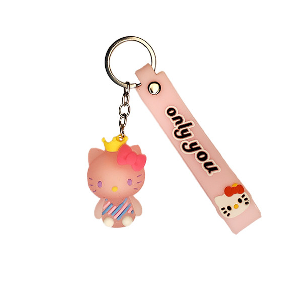 جاکلیدی دخترانه مدل سیلیکونی کیتی