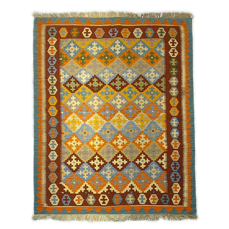 گلیم دستبافت سه متری طرح شیرازی کد 2001505