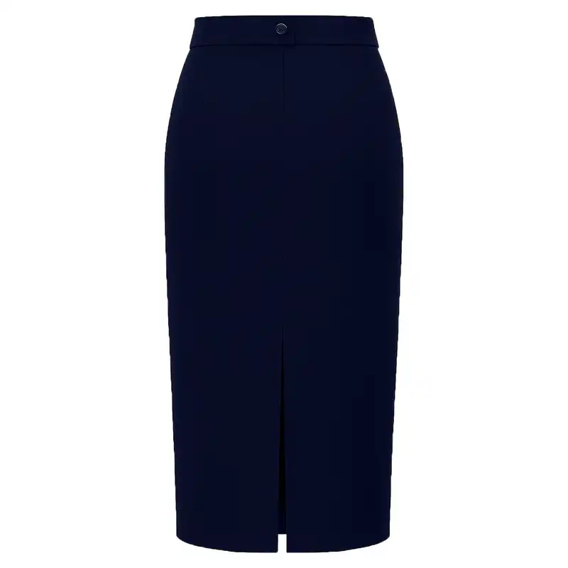 دامن راسته زنانه مدل YSN-28 رنگ سرمه ای