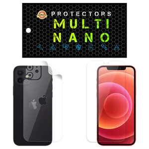 Multi Nano X-SFT Screen Protector For Apple iPhone 12 with back skin