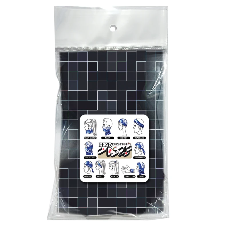 عکس شماره 2 : اسکارف ورزشی هزاردستان مدل db1009