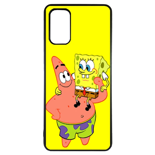 کاور گالری وبفر طرح باب اسفنجی و پاتریک مناسب برای گوشی موبایل سامسونگ galaxy a13 4g
