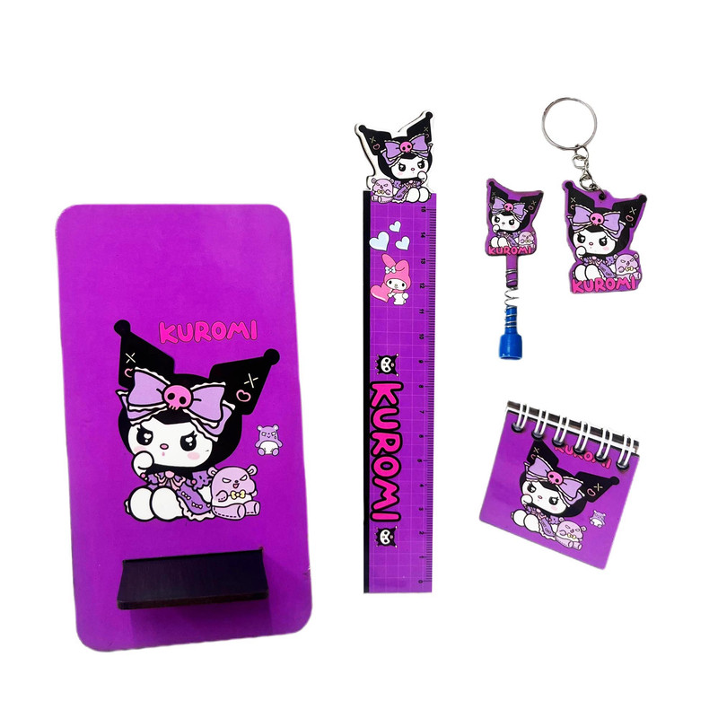 بسته لوازم تحریر مدل کورومی کد 074 بسته 5 عددی