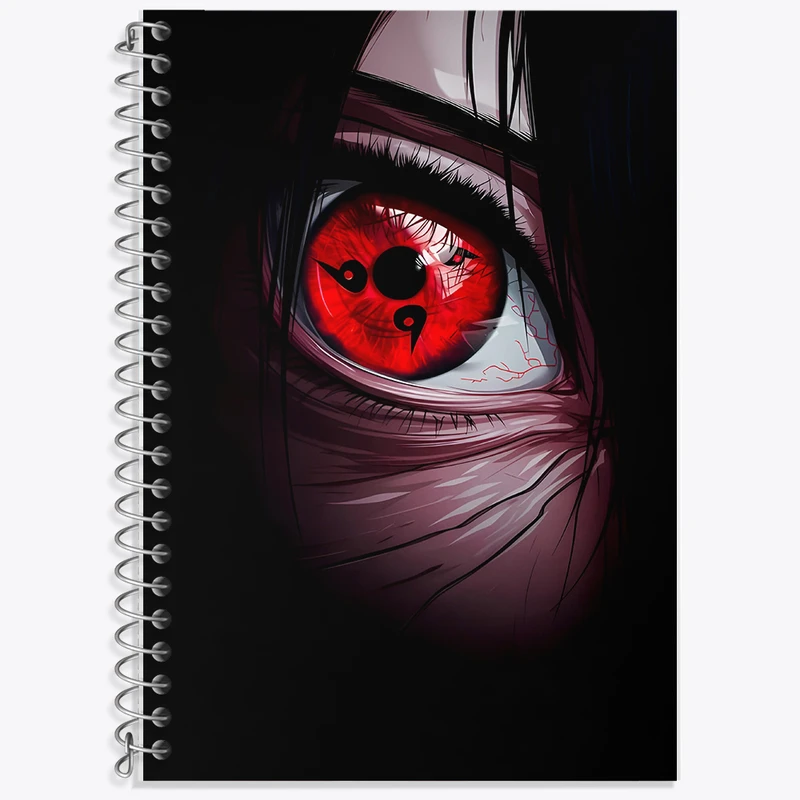 دفتر نت موسیقی 50 برگ خندالو طرح انیمه ناروتو (Naruto) کد F5424