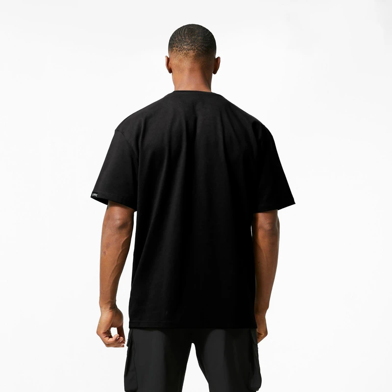 عکس شماره 9 : تی-شرت اورسایز آستین کوتاه مردانه نوزده نودیک مدل ts1989 gr